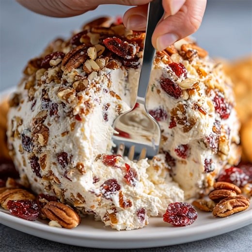 Cranberry Pecan Holiday Cheese Ball Add a delightful touch to your holiday table with this perfect blend of creamy, sweet, and savory flavors! Ingredients: 1 (8-ounce) package of softened cream cheese 1 cup dried cranberries 1/2 cup chopped pecans 1/4 cup grated Parmesan cheese 1/4 cup sugar 1/4 teaspoon ground cinnamon | I love recipes