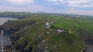 Lloyd's Signal Station Lizard Cornwall England Video Footage