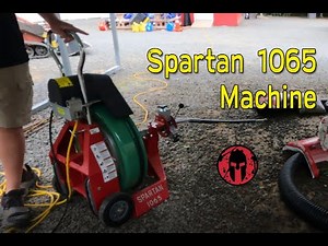 Spartan 1065 Drain Cleaning Cable Machine Features and Advice | Apple Drains of NC