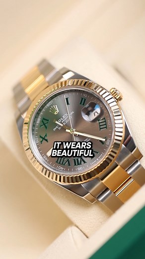 1.2K views | Datejust 41 Wimbledon Dial ⌚ Great value for money on...