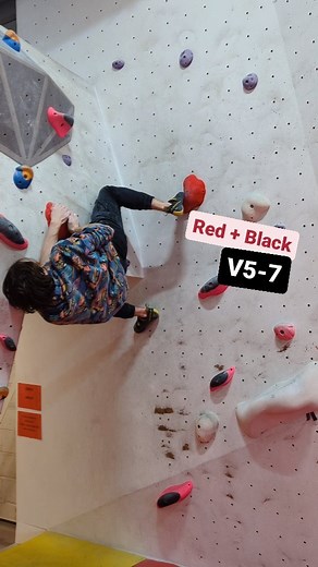 1.9K views | New Red and Black V5-7 Our first room has been reset. Both rooms will be finished on Friday! | alien rock | Facebook
