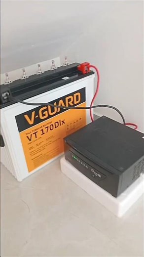 Vguard Inverter and Battery Installation Prime 1550&VT 170Dlx