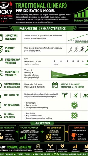 Linear Periodization Model, Program For Athletes Result