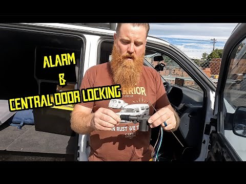 Pro tips! Mongoose Alarm & Central Locking Installation on Mercedes Vito Van!