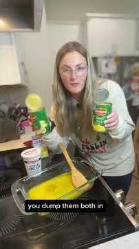 Easy side dish corn casserole recipe