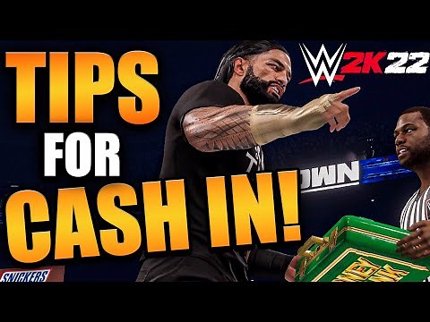WWE 2K22 How to Create AWESOME Money in the Bank Cash ins for Universe Mode