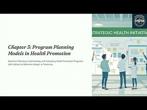 Chapter 3: Program Planning Models in Health Promotion #HealthPlanning #PublicHealthModel