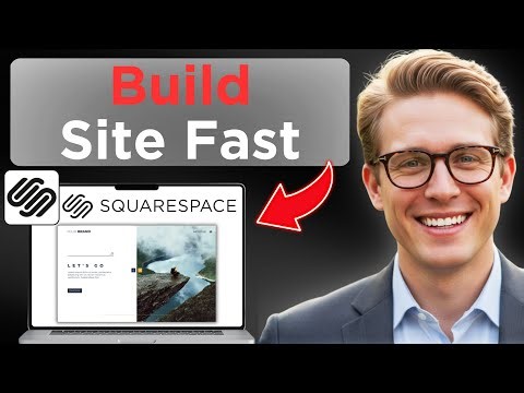 How To Build A Website in 15 Minutes Squarespace Tutorial 2024