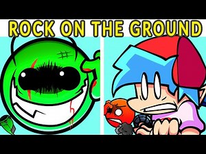 Friday Night Funkin' - "Fire In The Hole" (ROCKY UPDATE) - Lobotomy Geometry Dash 2.2 (FNF MOD/HARD)