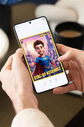 Embrace your creative side with #CreativeStudio. Generate images, choose your style and build on templates for invitations, stickers and wallpapers on the new #GalaxyS26Ultra. #GalaxyAI *Requires network connection and Samsung account login. Accuracy of output not guaranteed. | Samsung