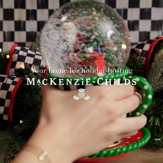 Sweeten every moment this season with festive kitchen essentials from MacKenzie-Childs. | MacKenzie-Childs