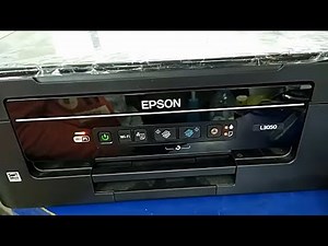 how to fix epson l3050 light blinking error