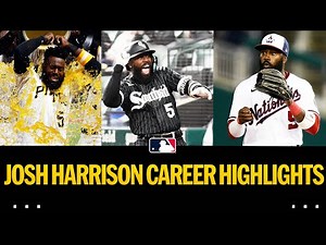 Josh Harrison career highlights (Feat. a WALK-OFF HOMER to end a NO-HITTER in the 10TH INNING!)