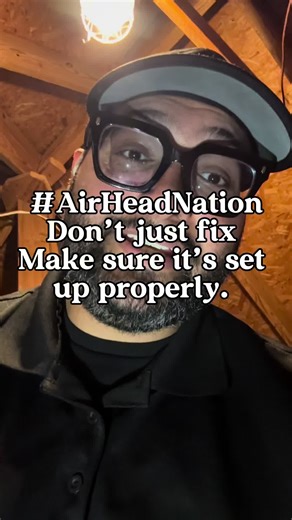 I was just supposed to be the help, wasn’t even my job. We took it from 3tons of air to 5tons of air. I see this to much. No wonder the compressor failed… 💯 🥶 #hvac #tech #bluecollar #repair #maintenance
