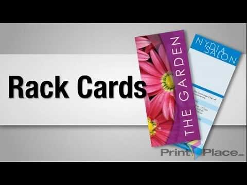 Rack Card Printing by PrintPlace.com