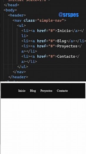 How to create navigation on a website