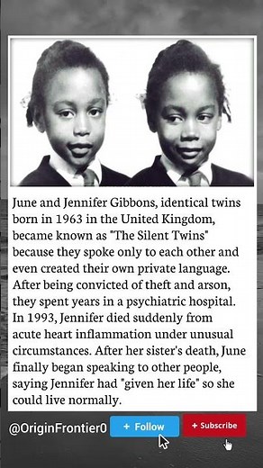 The Silent Twins: The Mystery That Ended With One Sister's Death