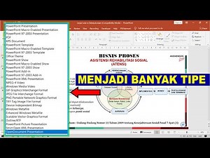Cara Mudah Menyimpan Slide Presentasi Powerpoint Menjadi Berbagai Macam Tipe