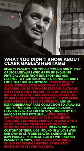 What You Didn’t Know About Clark Gable’s Heritage!