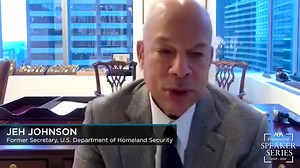 5.4K views · 833 reactions | "American democracy and the rule of law are the causes of our times," says former federal judge J. Michael Luttig in conversation with former Secretary of Homeland Security Jeh Charles Johnson. "Never before in the history of our country, since it’s founding almost 250 years ago, has there been such an existential threat to our democracy.” | American Bar Association | Facebook