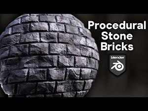 Procedural Stone Bricks Material (Blender Tutorial)