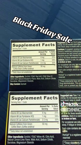 I’ve been takeing these perk up energy boost tablets melt in mouth for the last few days they work real good no crash helps focus great for late night driveing or gameing one tablet has 50mg of natural caffeine same boost as an espresso shot has b vitamins as well ! #fyf #caffeine #energyboost #fypシ #tiktokshop