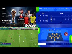 FIFA 16 MOBILE MOD EA FC 26 ANDROID OFFLINE CAREER MODE UPDATE KITS 2026/27 REAL FACES & TRANSFERS