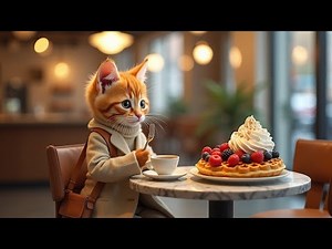 A Tiny Ginger Cat's Day: Shopping, Soup, and Sweet Dreams 🛍️🍲