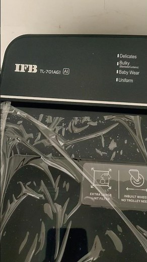 IFB TL-701AGI [AI] New IFB top load washing machine installation