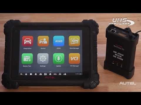 How to Quick Start 'New' AUTEL MaxiSYS MS909 Advanced Smart Diagnostic Tablet - MaxiFlash VCI
