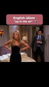 English idiom - “up in the air” 🤷🏻‍♂️ If something is up in the air, then it is either uncertain, unsettled or undecided. For example - “Our vacation plans for this summer are still up in the air.” #aprenderingles #english #learnenglish #inglés #britishenglish #idioms #englishphrases #ingles #英語の勉強 ‎#الإنجليزية #slang #ingilizceögreniyorum #idioms #phrasalverbs #vocabulary #английский #ielts #toefl #esl | English with context