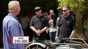 Llegan artículos imperdibles para los fans de la cultura pop: una zapatilla de Shaquille O'Neal, una motocicleta Yale que perteneció a Steve McQueen y un casco mandaloriano firmado por el actor chileno Pedro Pascal. ¿Harán una buena oferta o estos tesoros se irán por la puerta sin trato? 📺 Todo esto y más en tu pantalla de History #ElPrecioDeLaHistoria | HISTORY