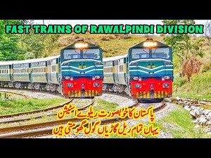 Fast Trains Of Kaluwal Railway Station | Rumble in The Jungle