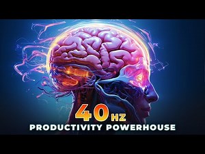 40 Hz Binaural Beats 🧠 MENTAL BOOST | 40Hz Gamma Brainwave Music for Super Concentration and Focus