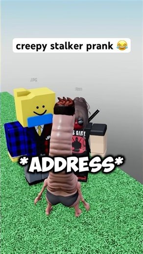 they were actually scared 😭 #roblox #funny #prank #trolling #memes #comedy #gaming