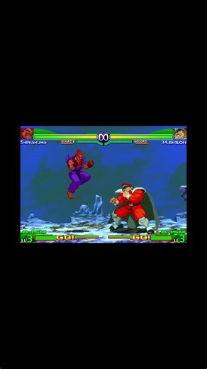Shin Akuma's Super Combo in Street Fighter Alpha 3