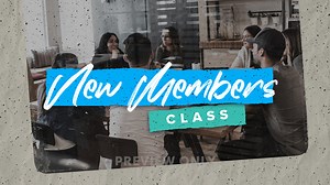 New Members Class - Title Graphics