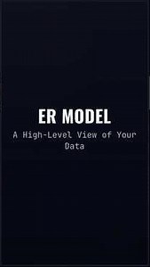 The Blueprint of Reality (ER Model Concepts)