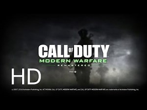 Call of Duty 4 Modern Warfare Remastered - Menu Live Wallpaper 1 Hour HD [No Audio]