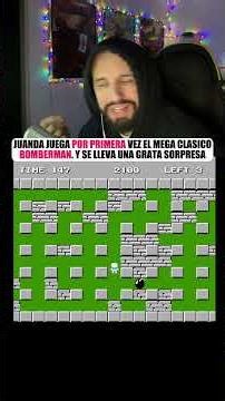 Juanda prueba por primera vez el mega clásico de la NES Bomberman #nintendo #videojuegos #bomberman