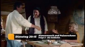Almenrausch und Pulverschnee - Die Seilbahn Mit: Chris Roberts, Hans Jürgen Bäumler, Max Griesser, Alfred Böhm uvm. Dienstag, 20:15 Uhr auf Melodie TV | Melodie Express