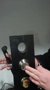 Bump Key & Bump Hammer Demonstration Using Sparrows Bump Hammer