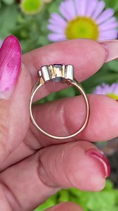 18k Gold Natural Sapphire and Diamond Ring - Etsy UK