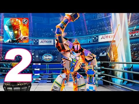Real Steel Boxing Champions - Gameplay Walkthrough Part 2 - Noisy Boy Purple (Android Games)