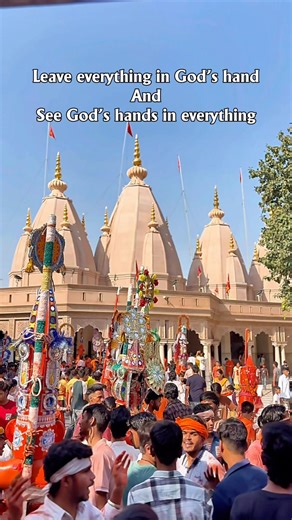 Leave everything in God’s hands and see god’s hand in everything #quotes #bhakti #hanuman #fyp #fy