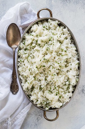 BEST Instant Pot Cilantro Lime Rice Recipe!