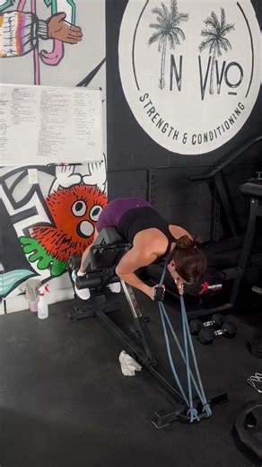 BANDED BACK EXTENSIONS #strengthandconditioning