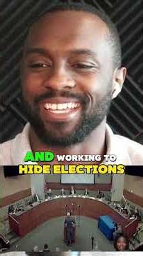 Cybersecurity Analyst Warns About Voting Machines 😳 #BreakingNews #Shorts