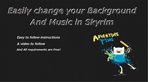 Easy set up for Changing your Main Menu Background and Music