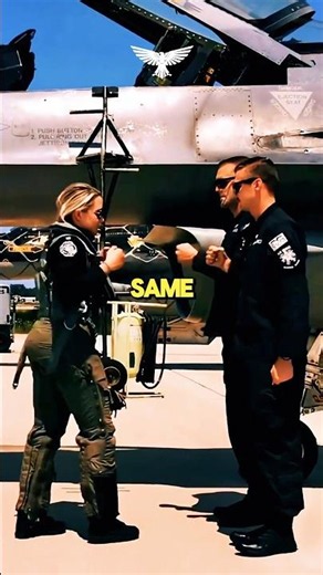 Inside the Life of a Female Fighter Pilot 🇺🇸 #Airforce #Shorts #Fighterpilot